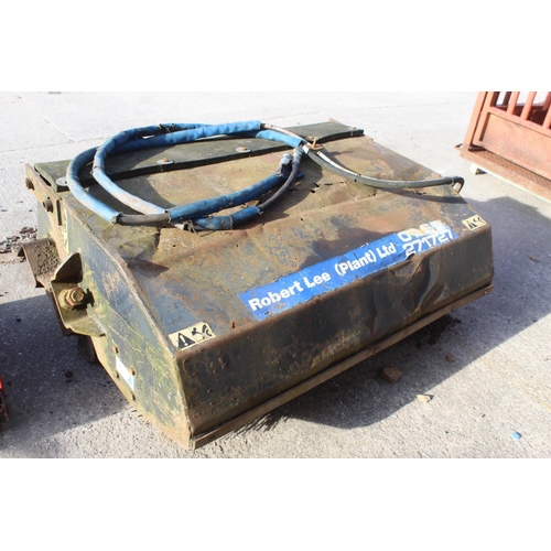 208 - A BOBCAT BUCKET & BRUSH + VAT