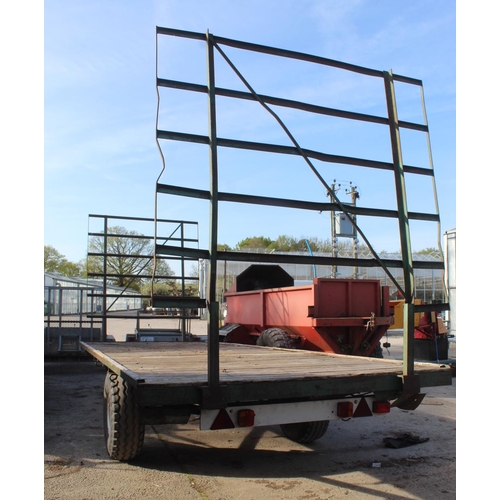 235 - SINGLE AXLE BALE TRAILER - PLUS VAT