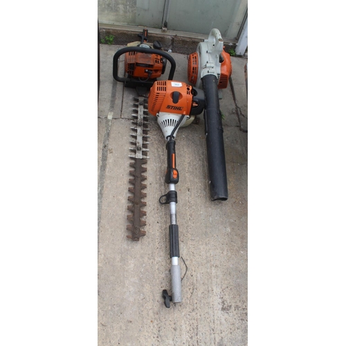 362 - STIHL BLOWER & COMBI HEDGE STRIMMER  NO VAT