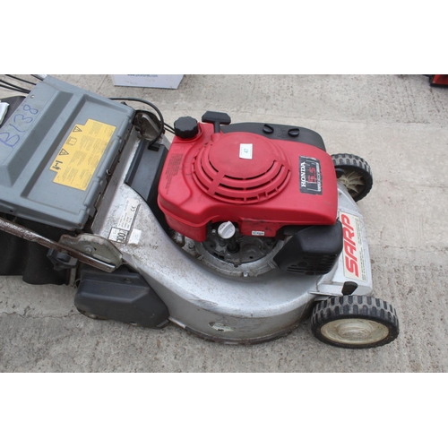 47 - HONDA 5.5 ENGINE LAWNMOWER  +  VAT