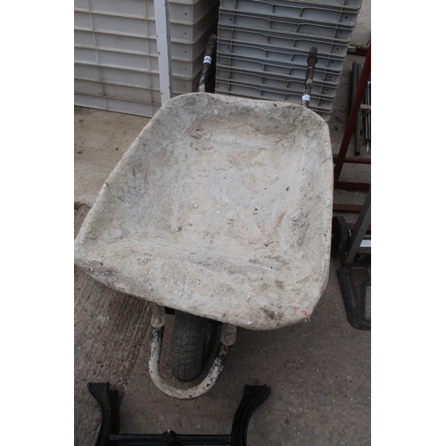 514 - A WHEEL BARROW - NO VAT