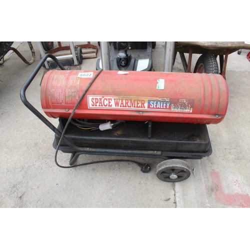 519 - SEALEY SPACE HEATER - NO VAT