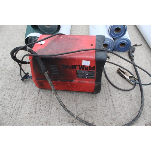 56 - MIG WELDER GOOD WORKING ORDER  NO  VAT