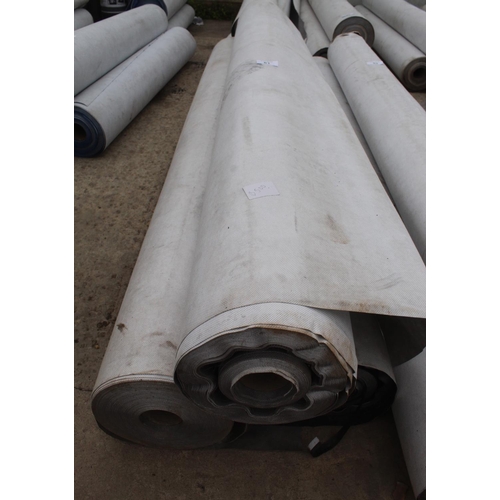 61 - 3 ROLLS OF  BREATHABLE FELT 1½ MTRS NO VAT