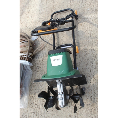 733 - GARDEN TILLER GOOD WORKING ORDER  NO  VAT