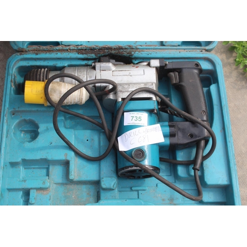 735 - DRILL/BREAKER  NO  VAT