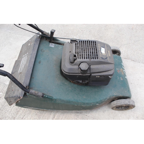 748 - HAYTER HARRIER 56 LAWNMOWER  NO  VAT