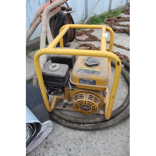 82 - CONCRETE VIBRATING POKER WITH LIFAN ENGINE 5.5   NO  VAT