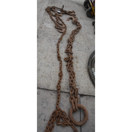 86 - 3 CHAINS  NO  VAT