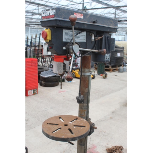 93 - A CLARKE PILLAR DRILL  NO  VAT