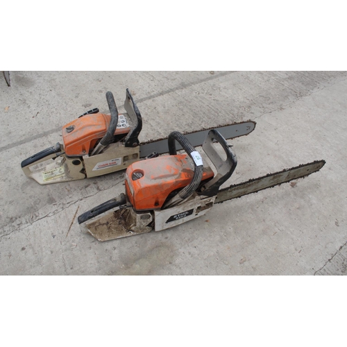 97 - 2  CHAINSAWS  MAKE UNKNOWN  NO VAT