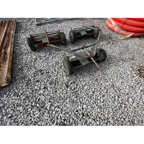 1272 - A SET OF RANSOMES GANG MOWERS   NO VAT