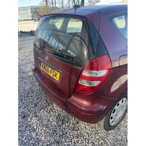 165 - A 2006 MERCEDES A180 CDI CLASSIC FIVE DOOR DIESEL HATCHBACK CAR, AUTOMATIC TRANSMISSION, 103908 MILE... 