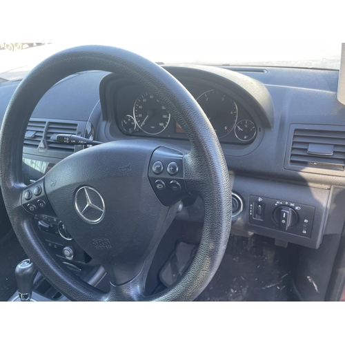 165 - A 2006 MERCEDES A180 CDI CLASSIC FIVE DOOR DIESEL HATCHBACK CAR, AUTOMATIC TRANSMISSION, 103908 MILE... 