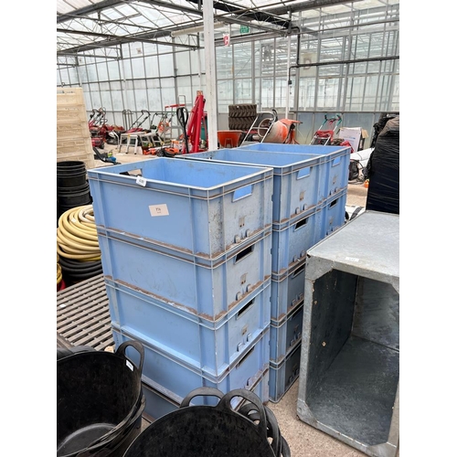 FIFTEEN BLUE BOXES NO VAT