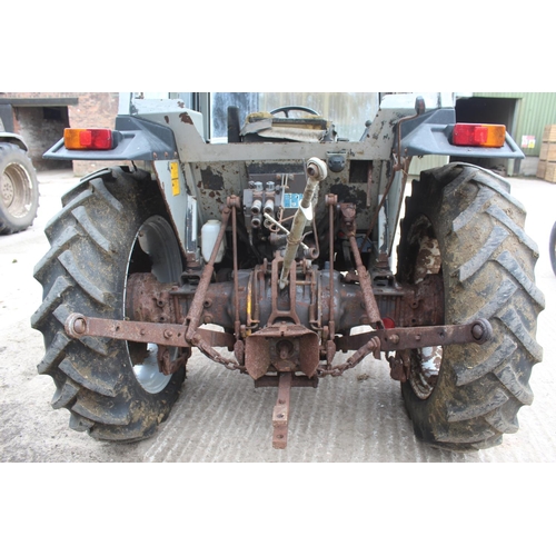 123 - A MASSEY FERGUSON 350 2WD TRACTOR UNREGISTERED B08184,  6407 HOURS  + VAT