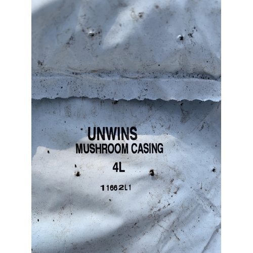 277 - THIRTY 4L BAGS OF UNWINS MUSHROOM CASING COMPSOT NO VAT