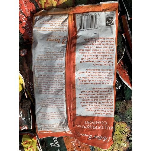 301 - TEN 2L BAGS OF  J ARTHUR BOWERS MULTI PURPOSE COMPOST NO VAT