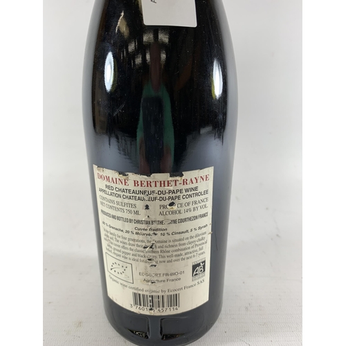 306 - 1 X 75CL BOTTLE - DOMAINE BERTHET-RAYNE CHATEAUNEUF DU PAPE 2013