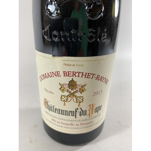 306 - 1 X 75CL BOTTLE - DOMAINE BERTHET-RAYNE CHATEAUNEUF DU PAPE 2013