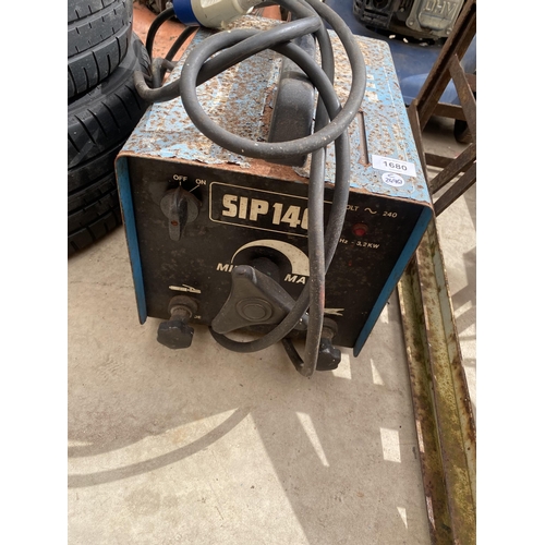 1680 - AN SIP 140 ARC WELDER