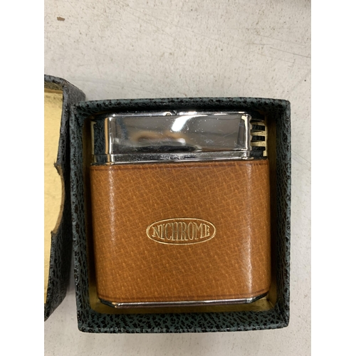 227 - A VINTAGE BOXED NICHROME MAGNA NO FLINT ELECTRIC LIGHTER