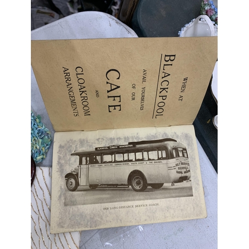 230 - A 1929 HOLTS YELLOWAY COACHES, ROCHDALE SOUVENIR BOOK