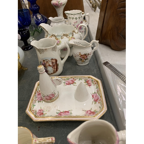 234 - A COLLECTION OF CERAMICS, AUSTRIAN M&Z CHINA ETC