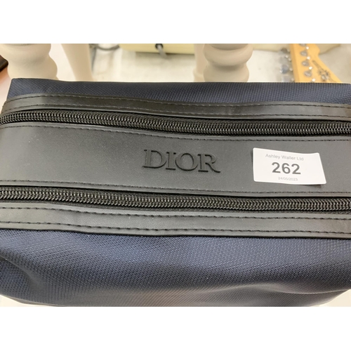 262 - A DIOR WASH BAG