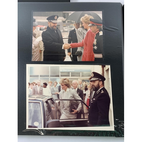 75 - * TWO PHOTOGRAPH ALBUMS CONTAINING PHOTOS OF JAMES ANDERTON WITH QUEEN ELIZABETH II, COLLECTION OF E... 