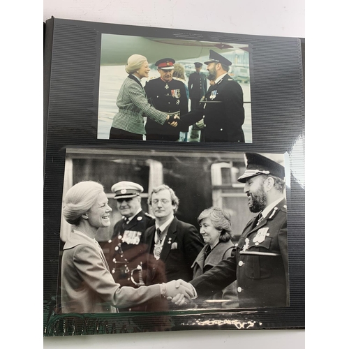 75 - * TWO PHOTOGRAPH ALBUMS CONTAINING PHOTOS OF JAMES ANDERTON WITH QUEEN ELIZABETH II, COLLECTION OF E... 