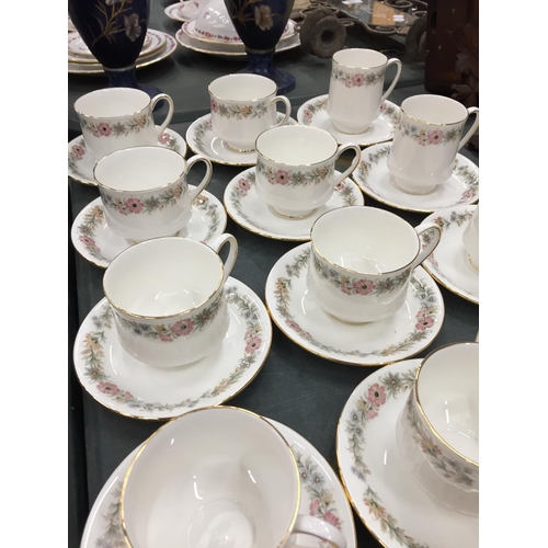 109 - A LARGE QUANTITY OF ROYAL ALBERT 'BELINDA' CUPS AND SAUCERS