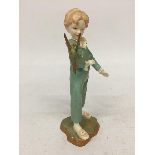 709 - A ROYAL WORCESTER CHILD FIGURINE 