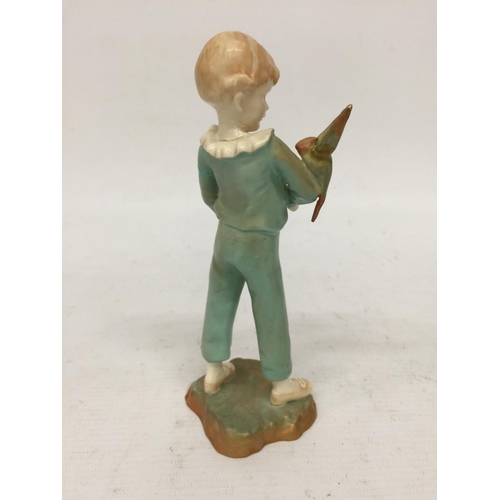 709 - A ROYAL WORCESTER CHILD FIGURINE 