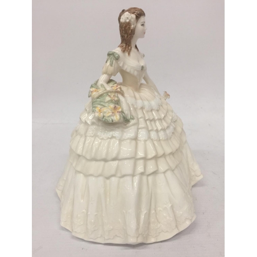 755 - A STUNNING COALPORT FIGURINE FROM 