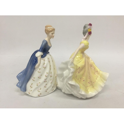 756 - TWO ROYAL DOULTON FIGURINES  