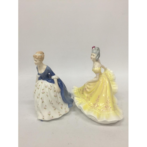 756 - TWO ROYAL DOULTON FIGURINES  