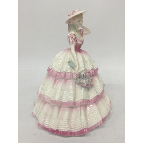 757 - A STUNNING COALPORT FIGURINE FROM THE FOUR FLOWERS COLLECTION SCULTPED BY JACK GLYNN AND BEING A LIM... 