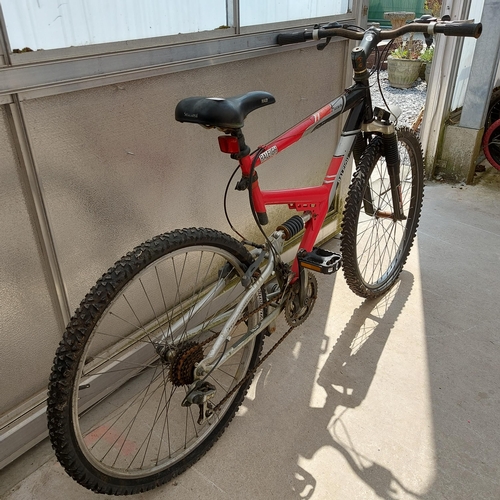 2129 - A RALEIGH TUCANA MOUNTAIN BIKE WITH 21 SPEED GEAR SYSTEM