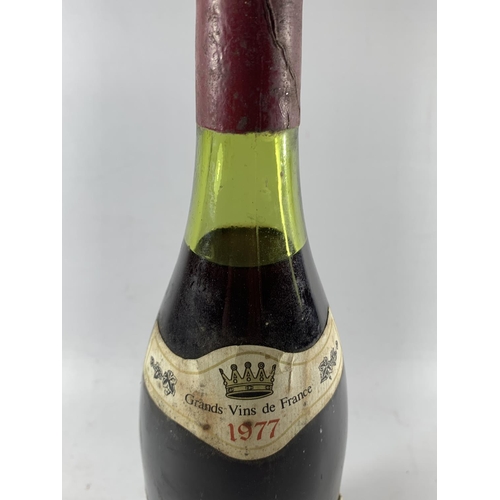 386 - A BOTTLE OF 1977 GEVREY CHAMBERTIN