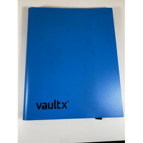 103 - A VAULT X FOLDER OF RARE POKEMON CARDS, V CARDS, RAINBOW, GOLD SECRET RARES ETC