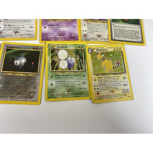 325 - A COLLECTION OF 1999-2000 POKEMON NEO CARDS, HOLOS, AMPHAROS ETC