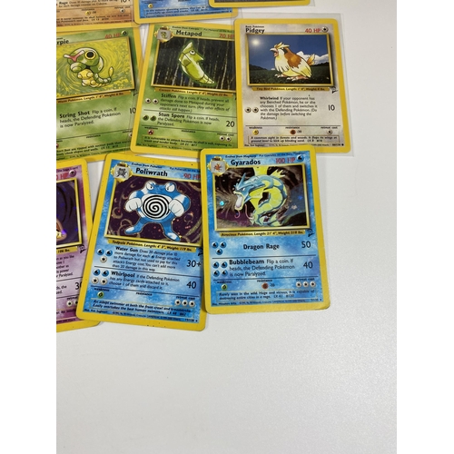 326 - A COLLECTION OF 1999 POKEMON BASE SET 2 CARDS, HOLOS ZAPDOS, ALAKAZAM ETC