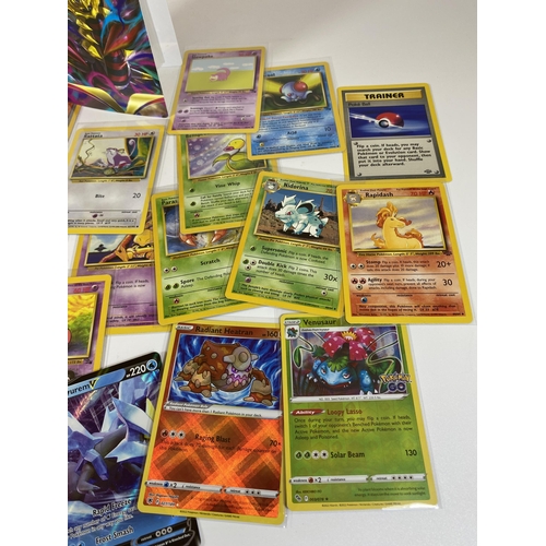 334 - A FOLDER OF 1999 POKEMON CARDS & RARE CARDS