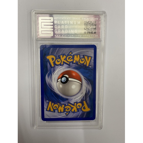 349 - A GRADED POKEMON CARD - 2003 WEEPINBELL AQUAPOLIS E READER 65/147 - GRADE 9