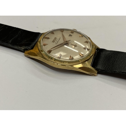 484 - A GENTS VINTAGE ZEIH CALENDAR DATE WATCH, WORKING AT TIME OF CATALOGUING BUT NO WARRANTY GIVEN