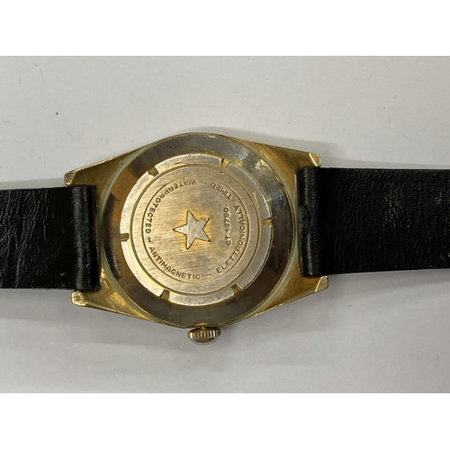 484 - A GENTS VINTAGE ZEIH CALENDAR DATE WATCH, WORKING AT TIME OF CATALOGUING BUT NO WARRANTY GIVEN