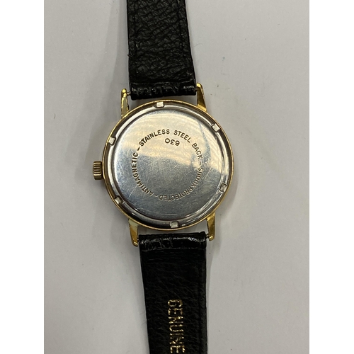 486 - A GENTS VINTAGE EXCALIBUR WATCH, WORKING AT TIME OF CATALOGUING BUT NO WARRANTY GIVEN