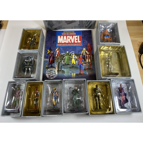 302 - A COMPLETE SET OF 1-200 THE CLASSIC MARVEL COLLECTION FIGURES, ALL BOXED AS NEW COMPLETE WITH 200 MA... 