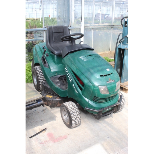 128A - HAYTER HERRITAGE  RIDE ON MOWER - NO VAT